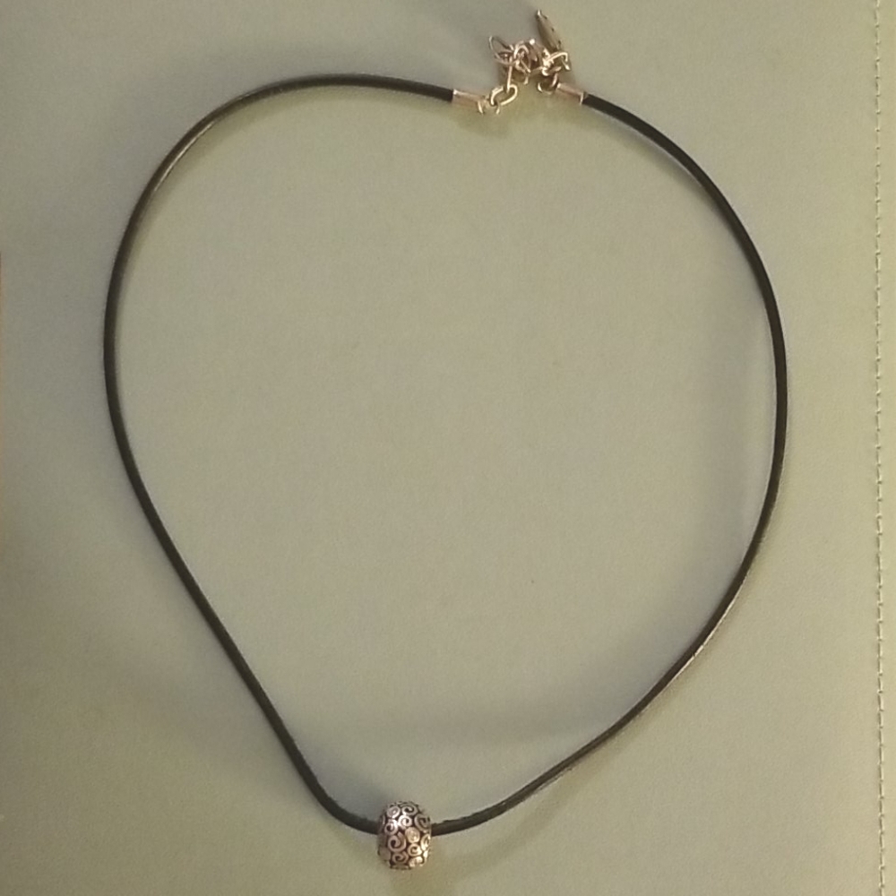 Pandora necklace with charm